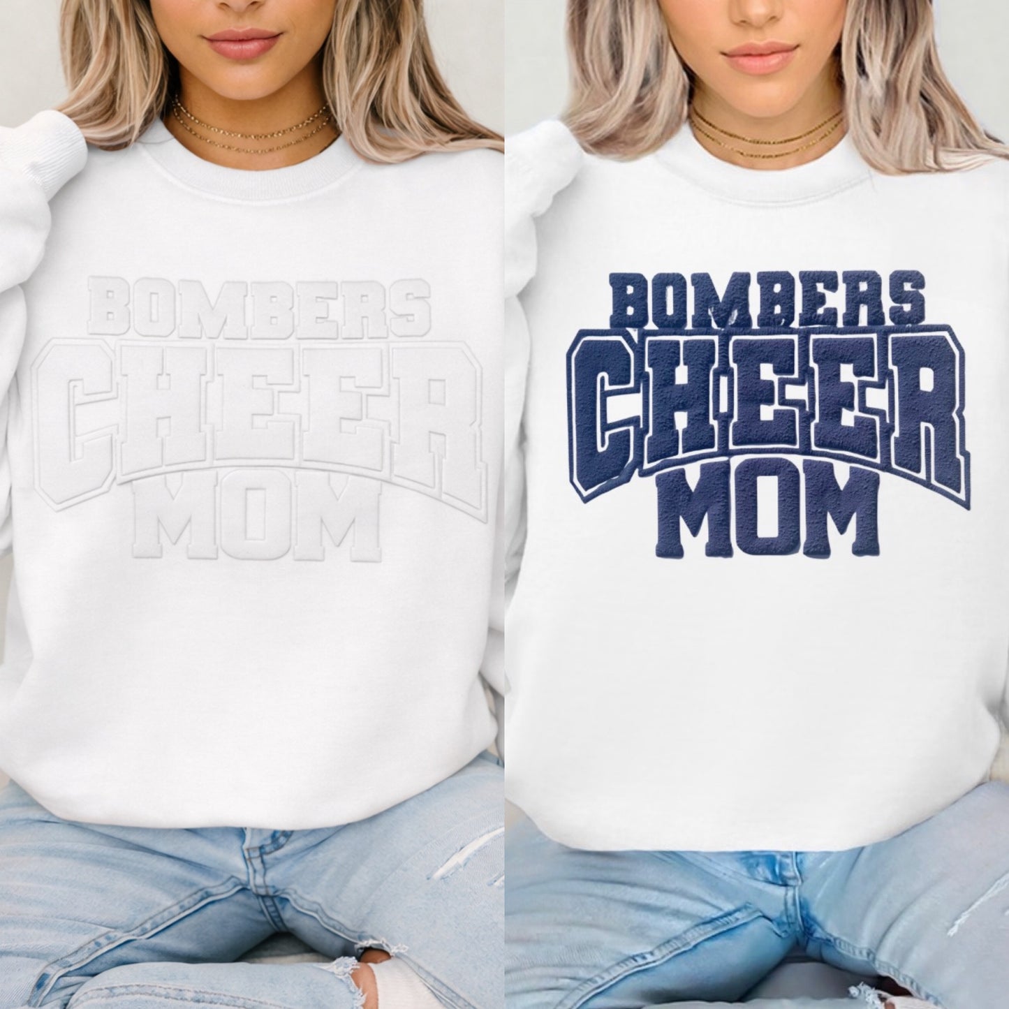 Bombers cheer mom color changing puff - 013