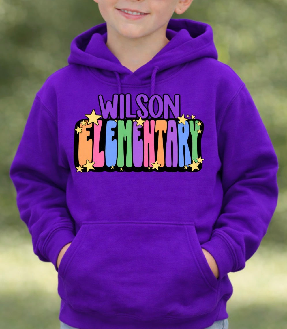 Wilson Elementary colorful design - 005