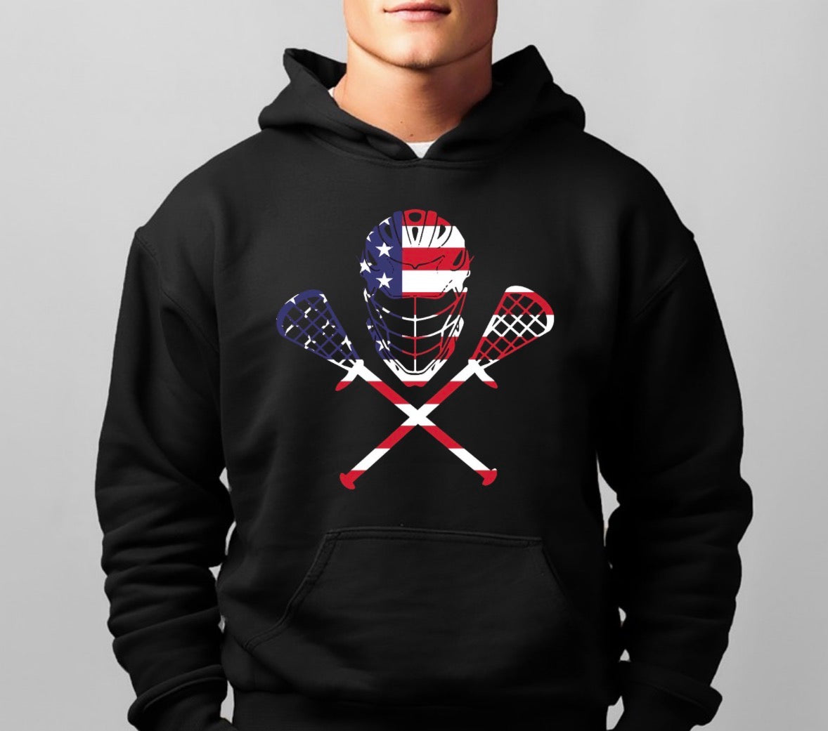 Lacrosse patriotic shirt