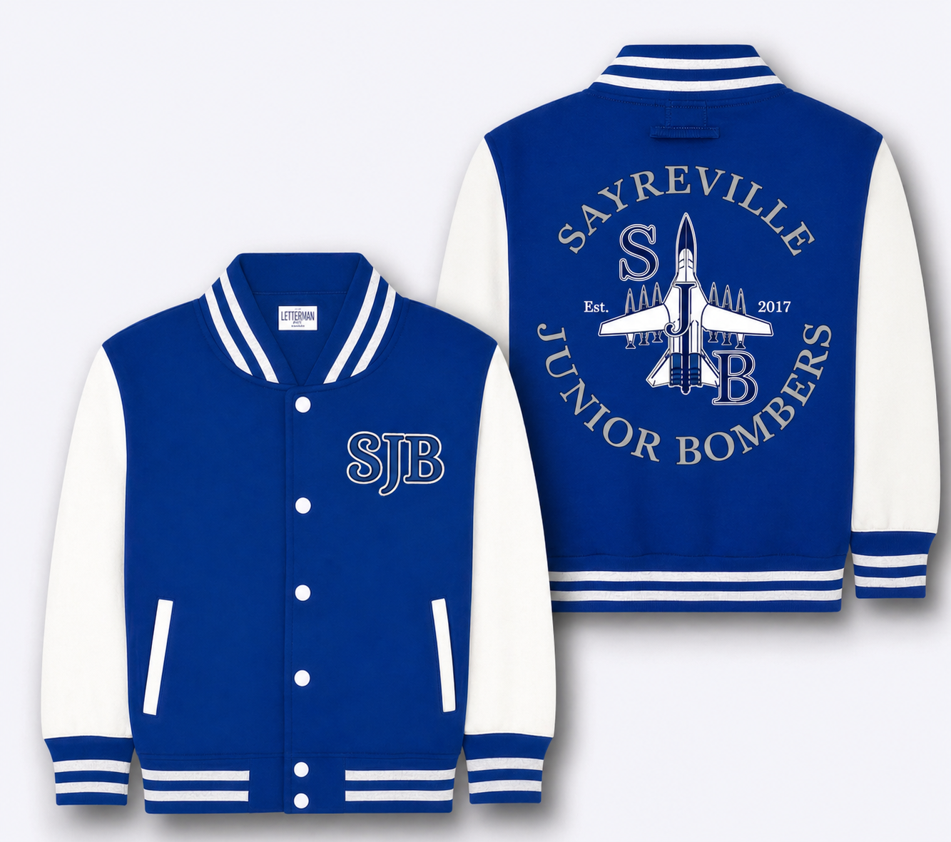 SJB logo Varsity Jacket, sweatshirt style - 016