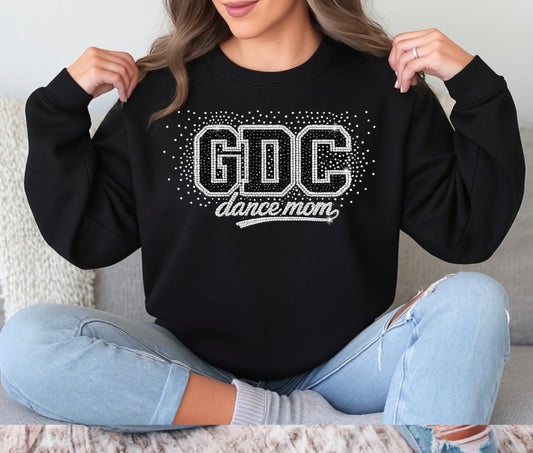 GDC dance mom bling sweatshirt - adult only - 084