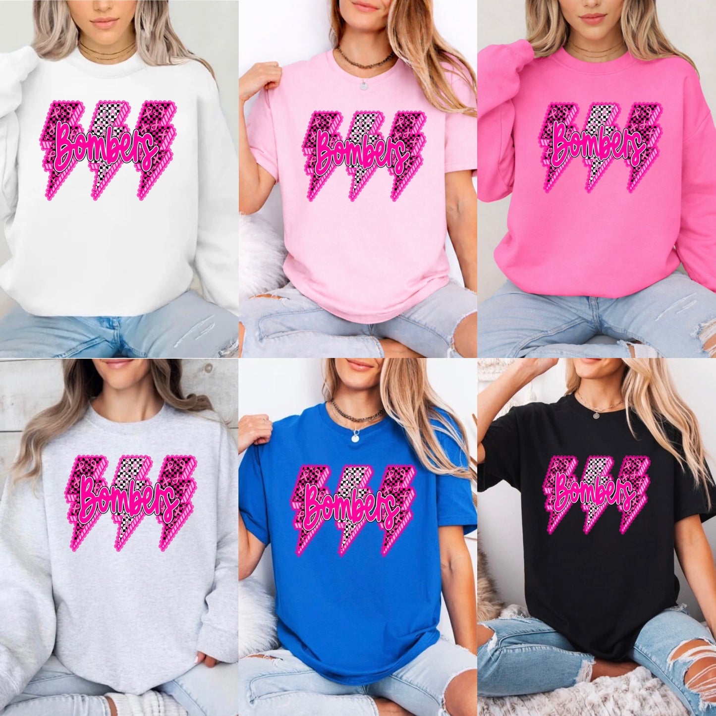 Pink Bombers - breast cancer awareness - tshirts, sweatshirts, hoodies - 025