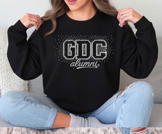 GDC alumni bling sweatshirt - adult only - 090