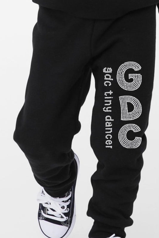 GDC tiny dancer bling toddler sweatpants - 048