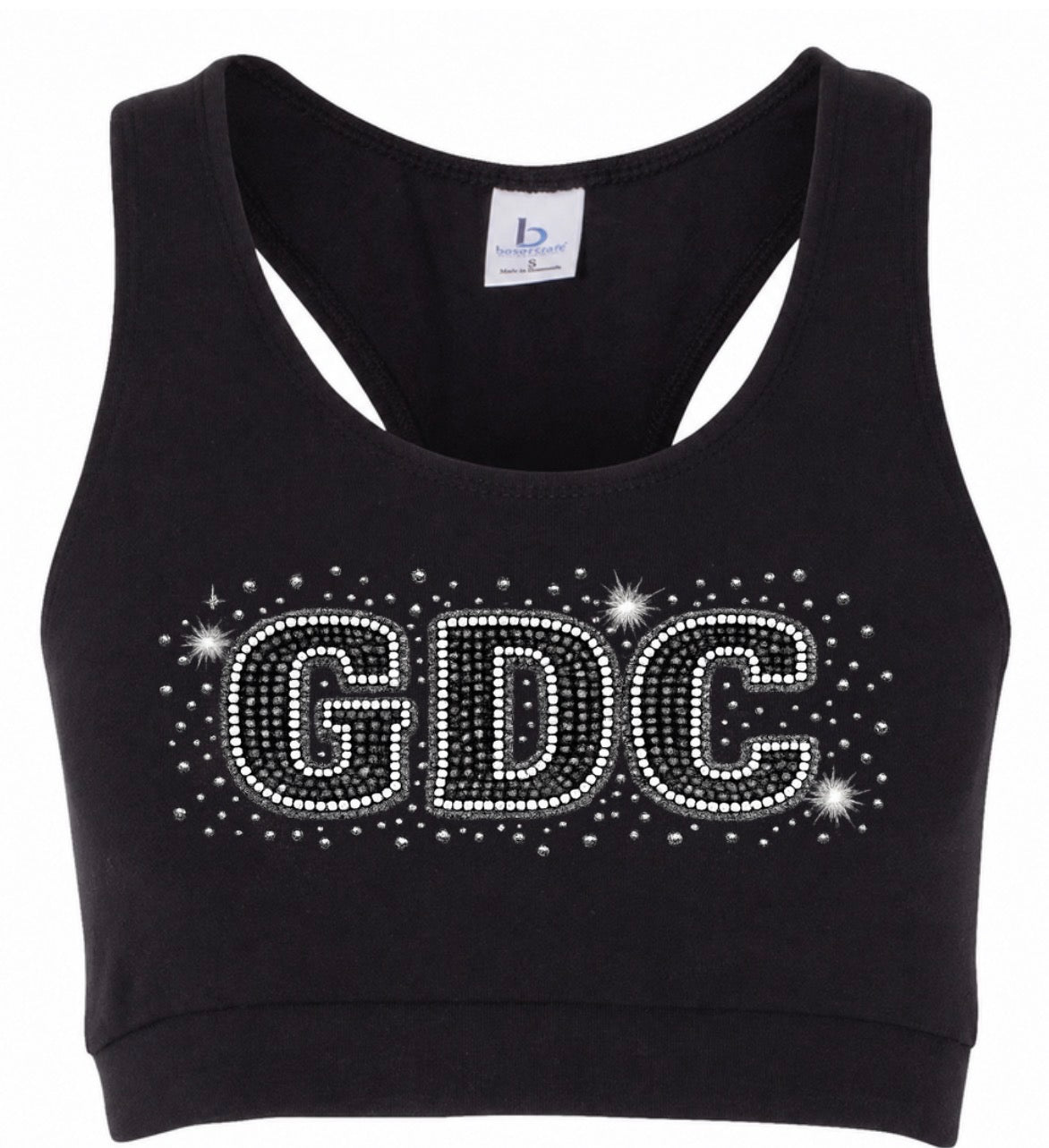 GDC bling sports bra - 036 - adult and youth