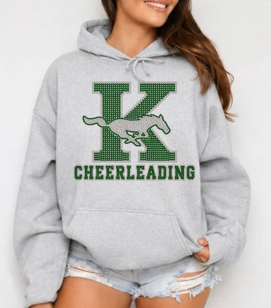 Bling Kennedy mustangs logo cheerleading - tshirts, sweatshirts, hoodies - 017