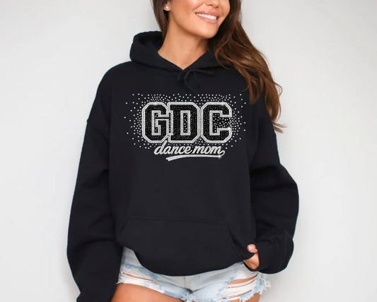 GDC dance mom bling hoodie - adult only - 085