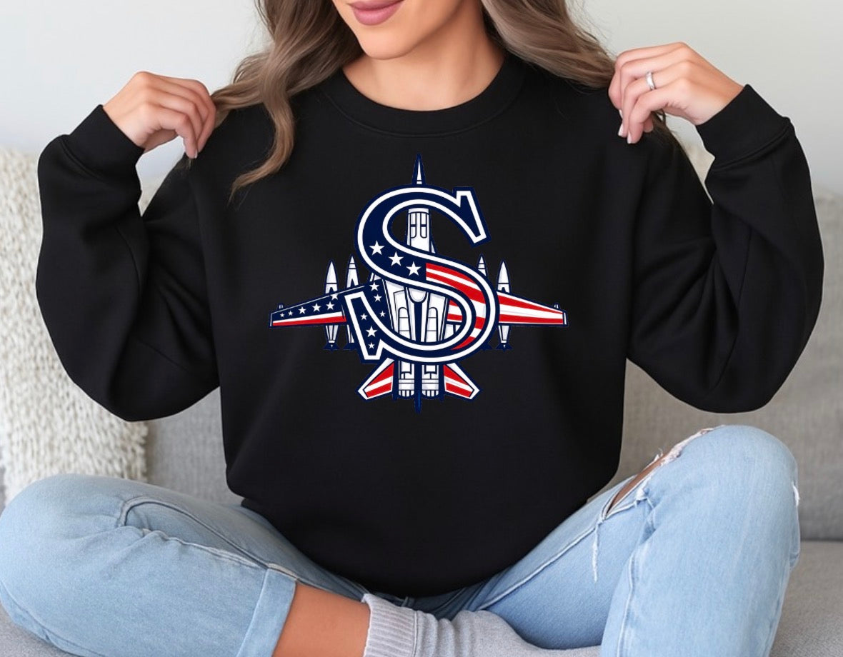 Patriotic logo sweatshirt - 040