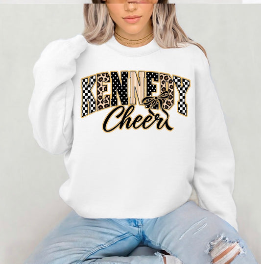 Kennedy cheer multi print - tshirts, sweatshirts, hoodies - 010
