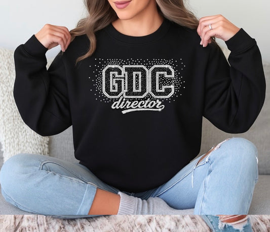 GDC director bling sweatshirt - adult only - 087