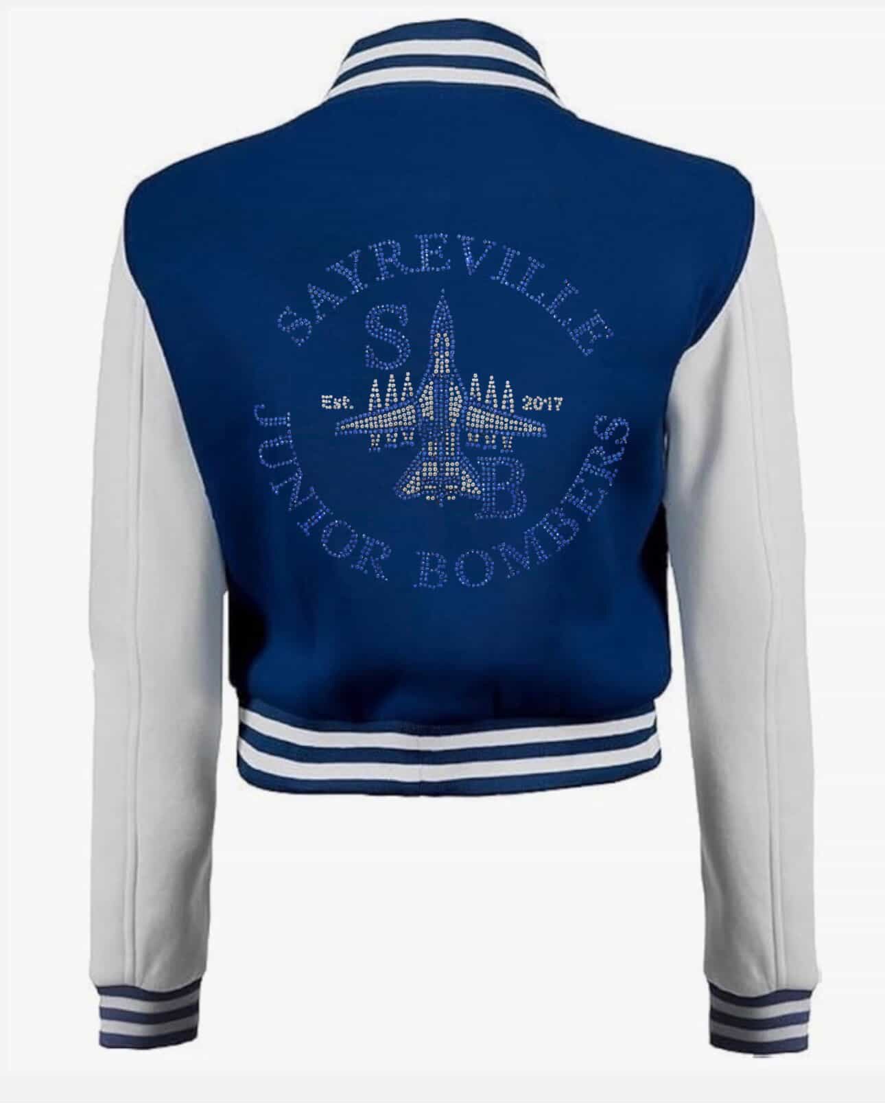 Bling SJB logo Varsity Jacket, sweatshirt style - 015