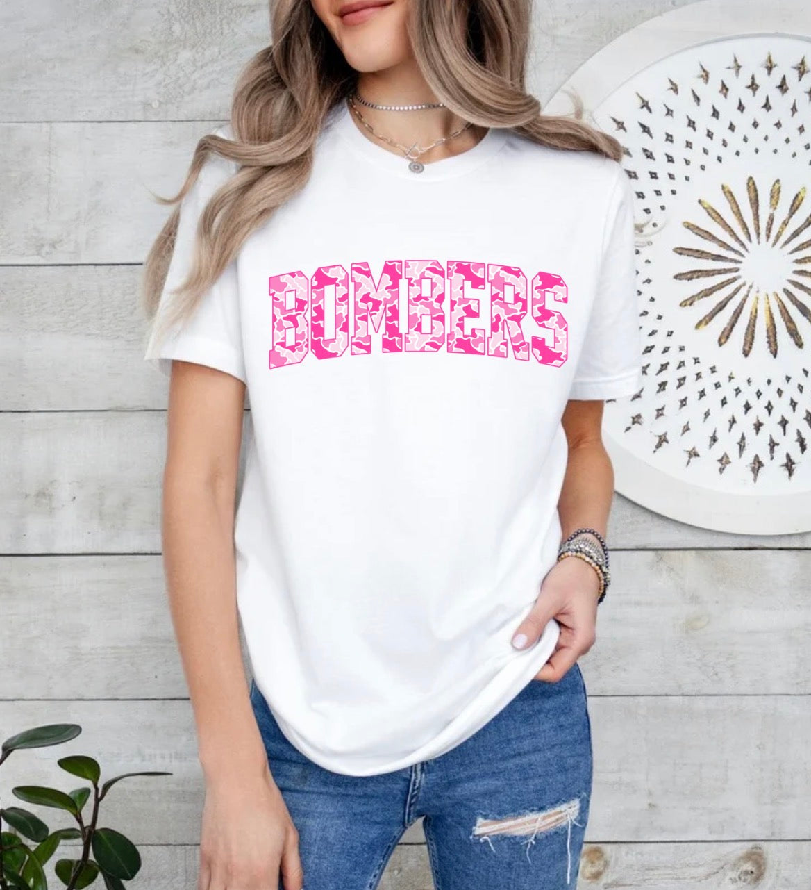 Bombers pink camo design - tshirts, sweatshirts, hoodies, cropped hoodie - 014
