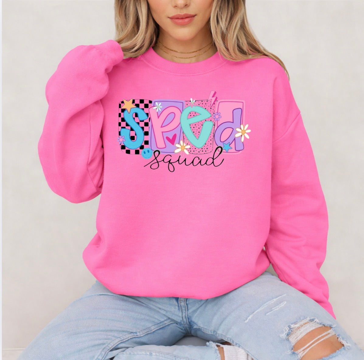 sped squad shirt, teacher