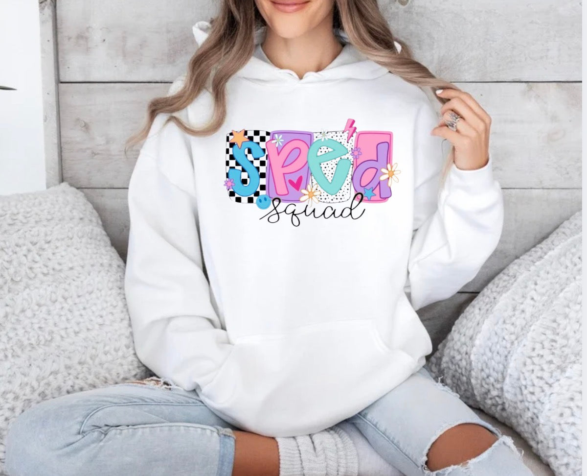 sped squad shirt, teacher
