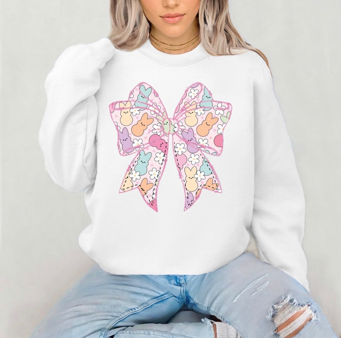 Easter bow design shirt
