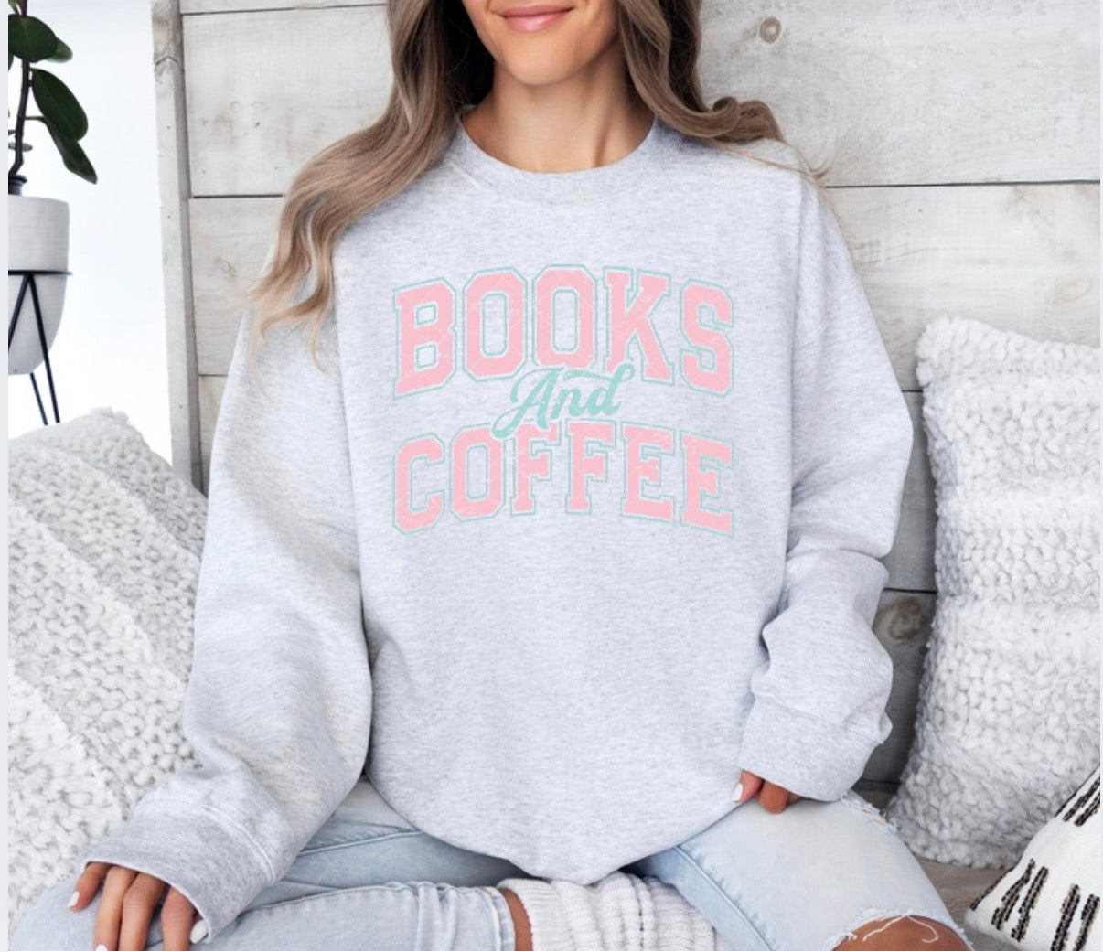 books and coffee shirt
