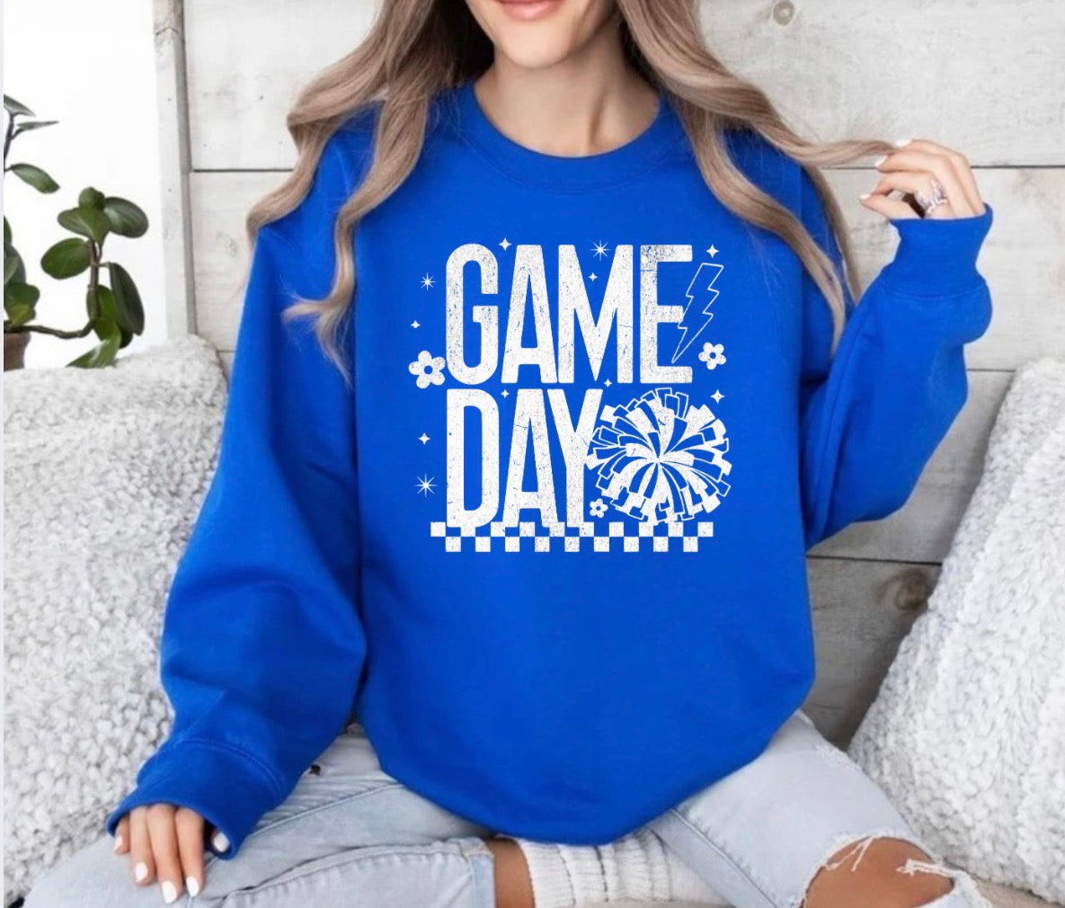 Cheer game day shirt