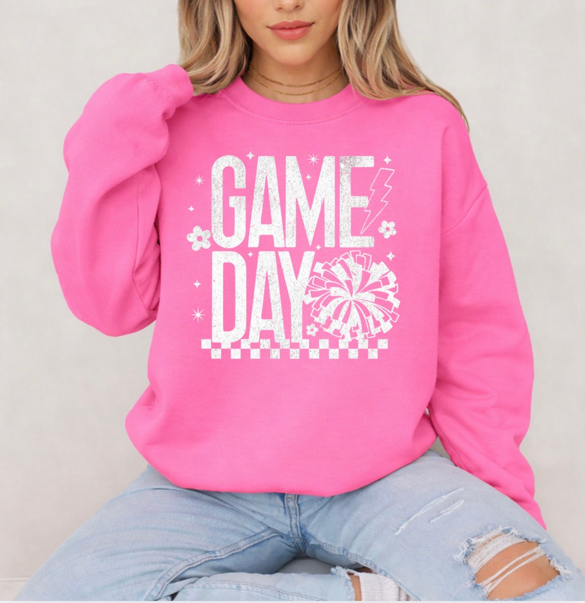 Cheer game day shirt