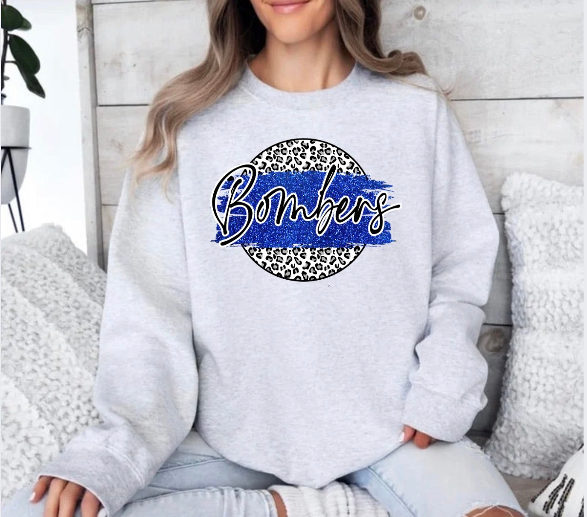 Bombers leopard design - tshirts, sweatshirts, hoodies - 014