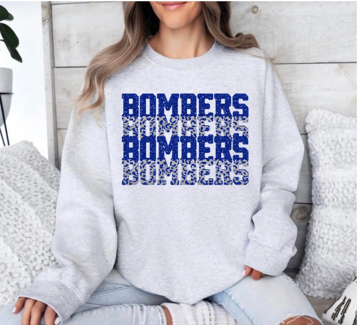 Bombers layered with leopard print - tshirts, sweatshirts, hoodies - 031