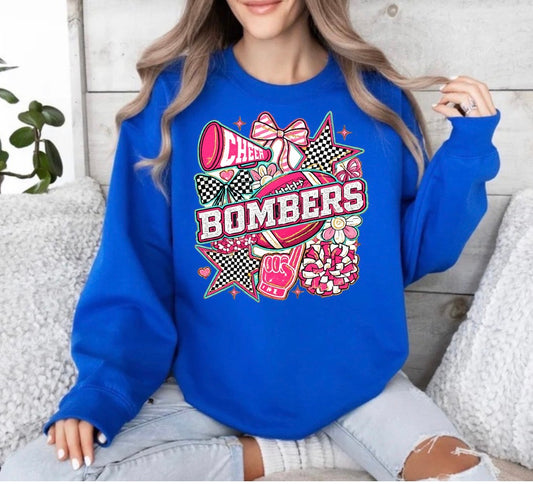 Bombers pink design - tshirts, sweatshirts, hoodies - 005