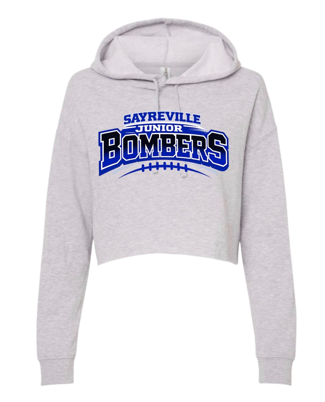 Junior Bombers football cropped hoodie - 044