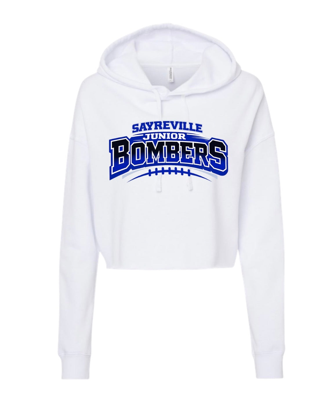 Junior Bombers football cropped hoodie - 044