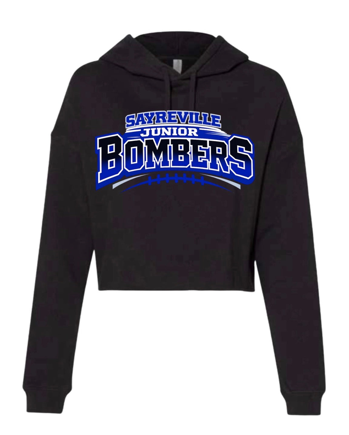 Junior Bombers football cropped hoodie - 044